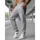 Vyriškos šviesiai pilkos laisvalaikio kelnės Emit Laisvalaikio kelnės