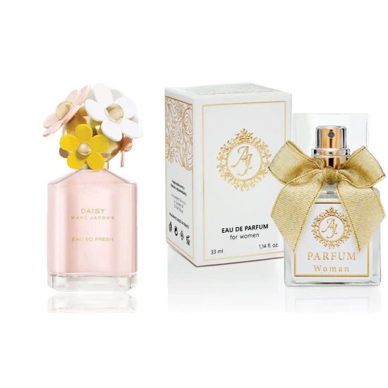 AJ Deluxe Nr122 kvepalai įkvėpti Marc Jacobs – „Daisy Eau So Fresh“ 33 ml AJ Deluxe Moterims French Perfumes