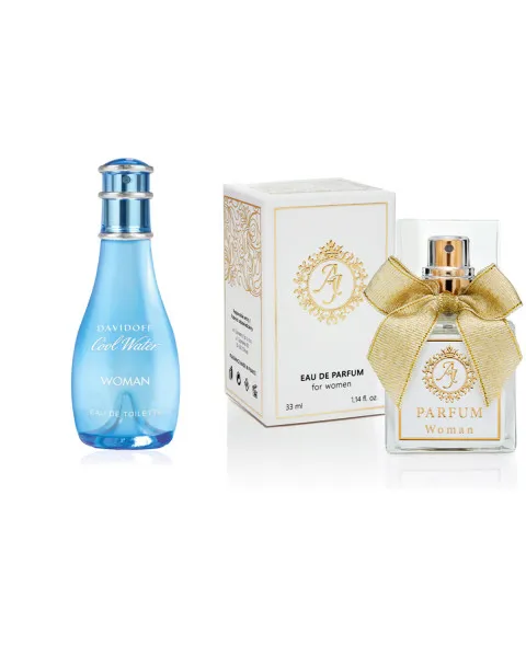 AJ Deluxe Nr152 perfume inspired by Davidoff - Cool Water Woman 2 ml EDP