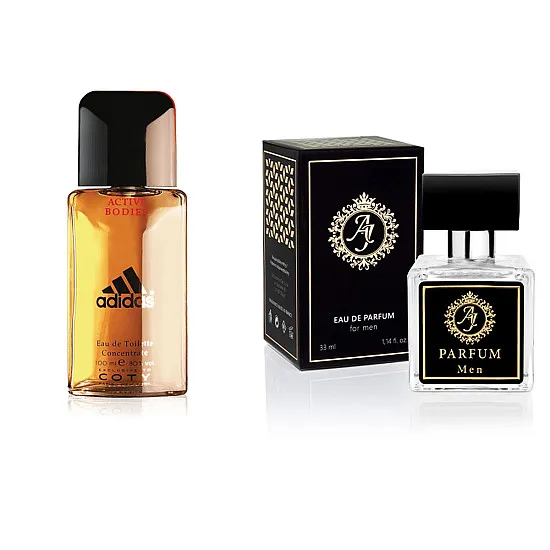 AJ Deluxe Nr209 smaržas, ko iedvesmojis Adidas - Active Bodies 100 ml EDP AJ Deluxe vīriešiem French Perfumes