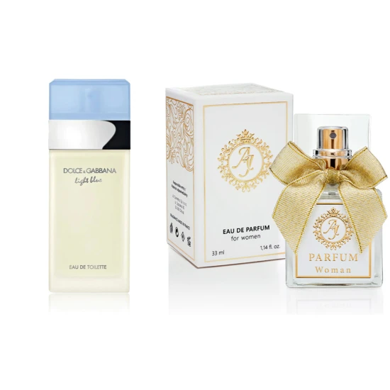 AJ  Deluxe Nr36 kvepalai įkvėpti Dolce&Gabbana - Light Blue 100 ml EDP AJ Deluxe Moterims French Perfumes