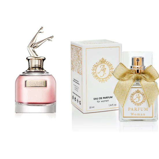 AJ Deluxe Nr664 kvepalai įkvėpti Jean Paul Gaultier - Scandal 100 ml EDP AJ Deluxe Moterims French Perfumes