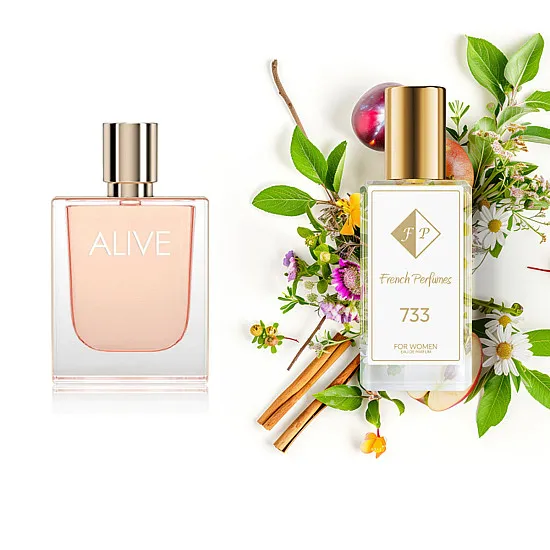 Nr733 kvepalai įkvėpti Hugo Boss - Alive 60 ml EDP FP Moterims French Perfumes
