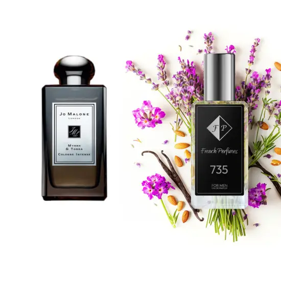 Nr735 kvepalai įkvėpti Jo Malone - Myrrh & Tonka ( UNISEX ) 104 ml EDP FP Moterims French Perfumes