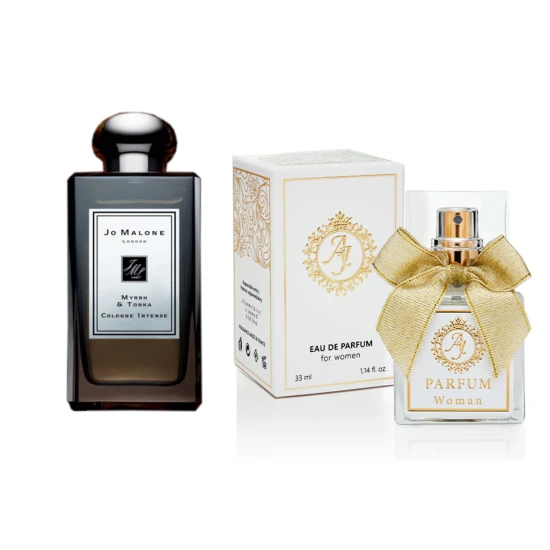 AJ Deluxe Nr735 kvepalai įkvėpti Jo Malone - Myrrh & Tonka ( UNISEX ) 33 ml EDP AJ Deluxe Moterims French Perfumes