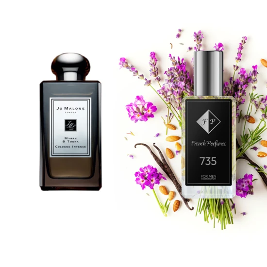 Nr735 kvepalai įkvėpti Jo Malone - Myrrh & Tonka ( UNISEX ) 60 ml EDP FP Unisex French Perfumes