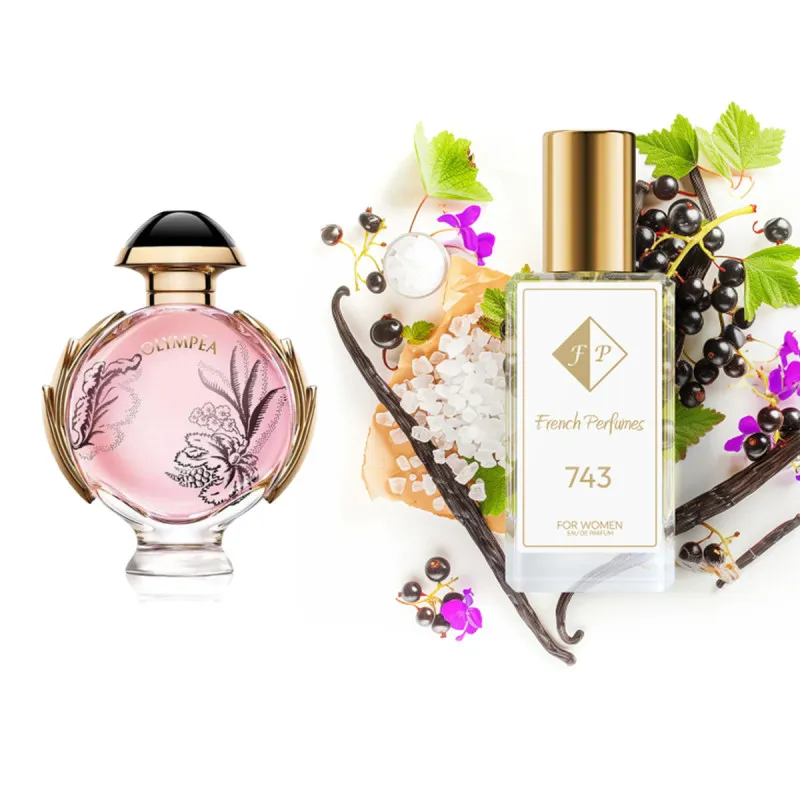 Nr743 kvepalai įkvėpti Paco Rabanne - Olympea Blossom 33 ml EDP FP Moterims French Perfumes