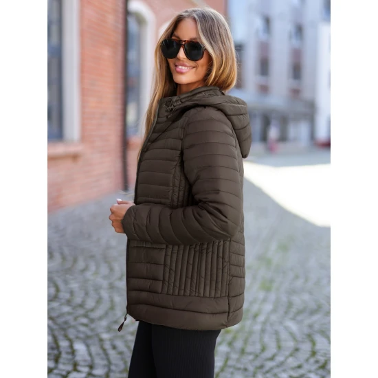 Moteriška rudos spalvos striukė Marsi Striukės