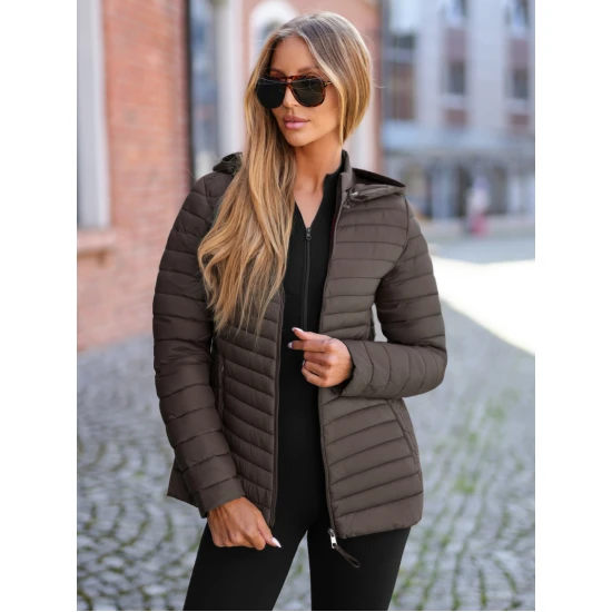 Moteriška rudos spalvos striukė Marsi Striukės