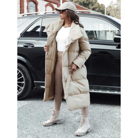 Moteriška rusva dygsniuota striukė Favi Striukės