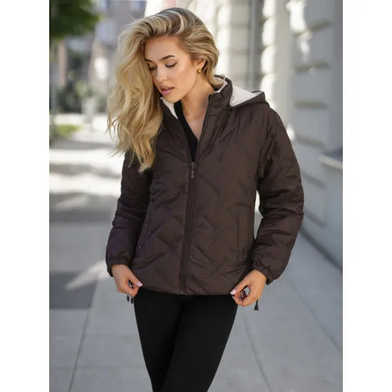 Naisten tummanruskea takki Lamir Naisten takit
