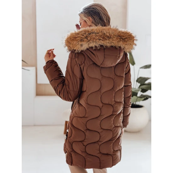 Moteriška žieminė ruda striukė Virel Moteriškos striukės