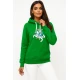 Moteriškas žalias džemperis Vytis Džemperiai su gobtuvu