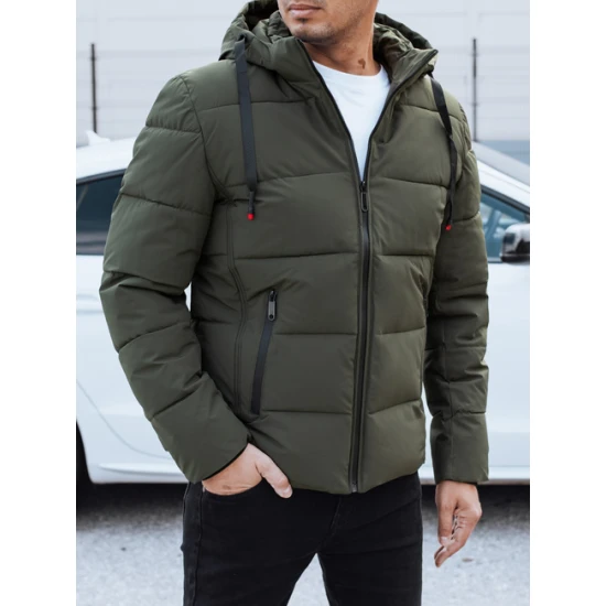 Vyriška žieminė chaki spalvos striukė Nevex Žieminės striukės