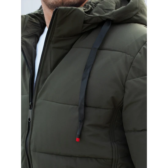 Vyriška žieminė chaki spalvos striukė Nevex Žieminės striukės