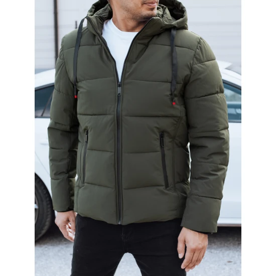 Vyriška žieminė chaki spalvos striukė Nevex Žieminės striukės