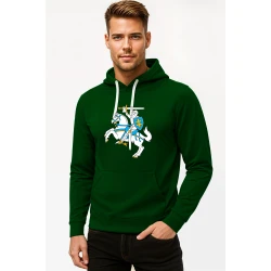 Vyriškas tamsiai žalias džemperis Vytis