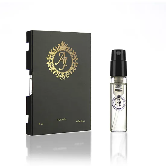 AJ Deluxe Nr323 kvepalai įkvėpti Hugo Boss - The Scent Elixir for him 2 ml AJ Deluxe Vyrams French Perfumes