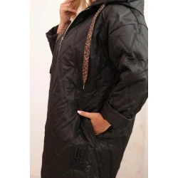 Moteriška juodos spalvos striukė Hope