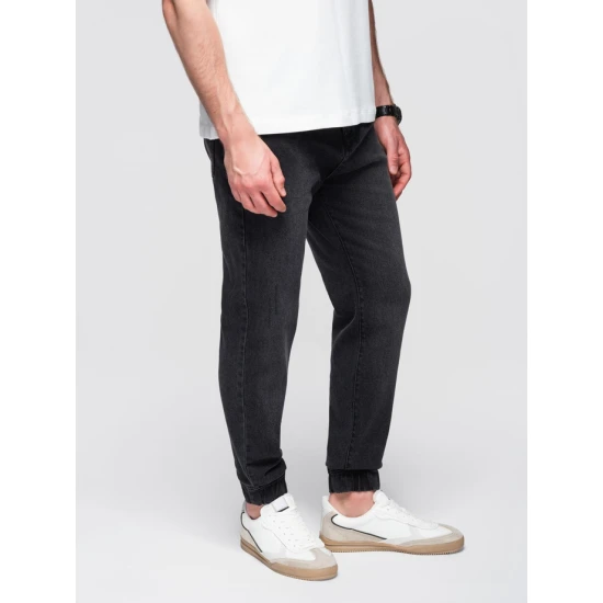 Vyriški juodi džinsai Kone Džinsai ir Jogeriai
