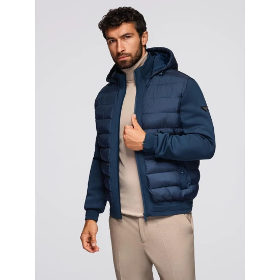 Vyriška tamsiai mėlyna striukė Marly Vyriškos Striukės ir Paltai