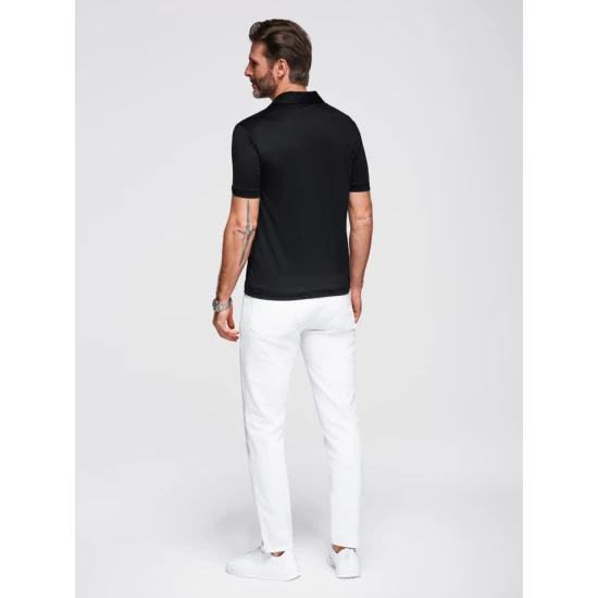 Vyriški juodi polo marškinėliai Exim POLO marškinėliai