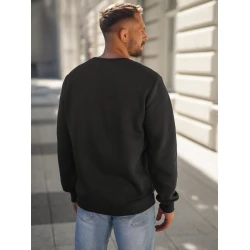 Vyriškas juodas džemperis Andros