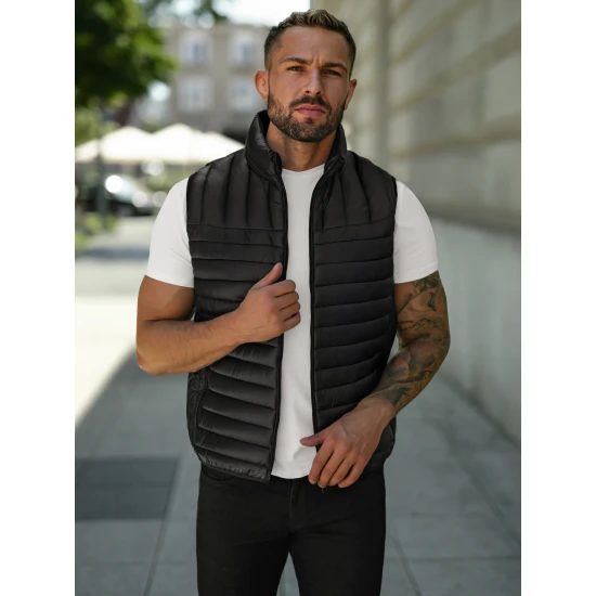 Vyriška juodos spalvos liemenė Stix Liemenės