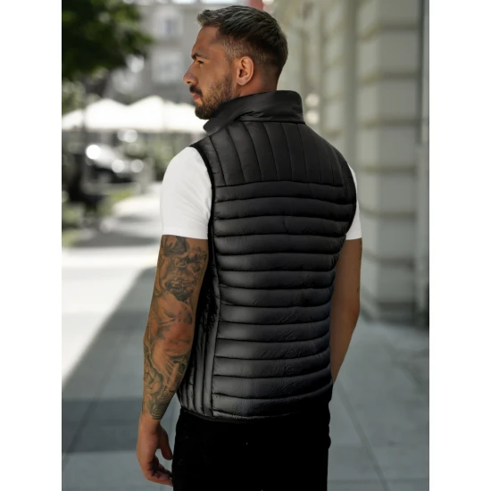 Vyriška juodos spalvos liemenė Stix Liemenės