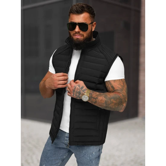 Vyriška juoda liemenė Merlin Liemenės