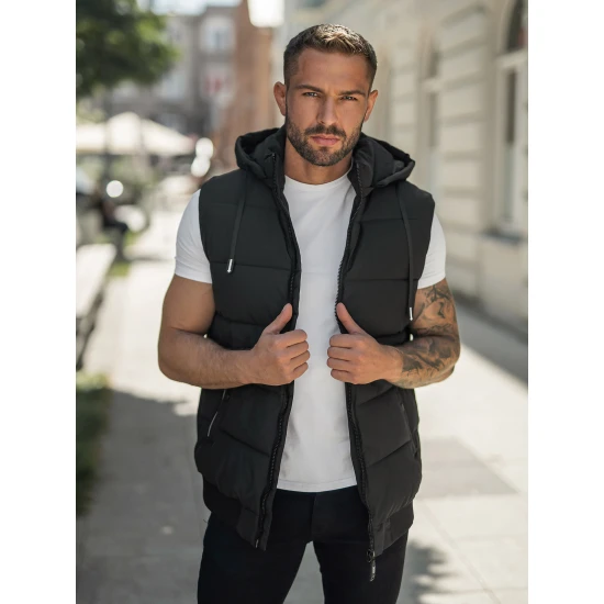 Vyriška juoda liemenė Corles Liemenės