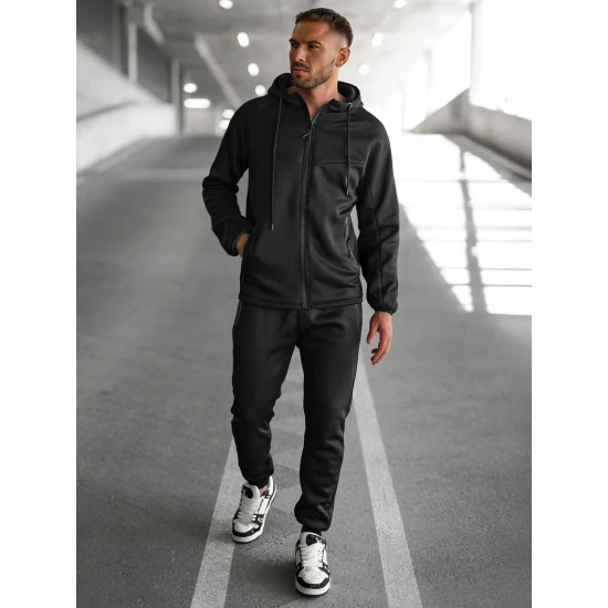 Vyriškas juodas kostiumas Gibon Sportiniai kostiumai