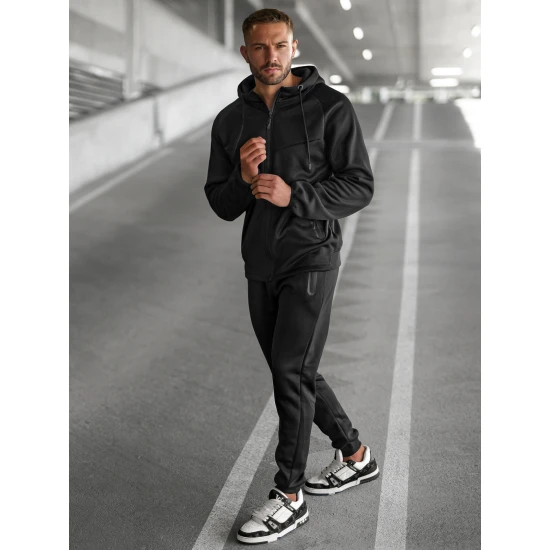 Vyriškas juodas kostiumas Gibon Sportiniai kostiumai