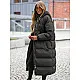 Moteriškas juodos spalvos paltas Izabel JS/5M3163/392Z