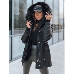 Juoda moteriška striukė Garnit