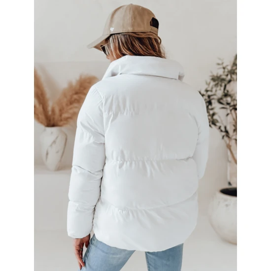 Moteriška žiemeinė baltos spalvos striukė Lari Moteriškos striukės