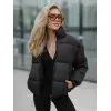 Women's black winter jacket Pensil Women's jackets