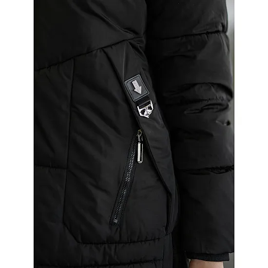 Women's black winter jacket Flint Women's jackets