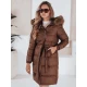 Moteriška žieminė ruda striukė Bela Striukės