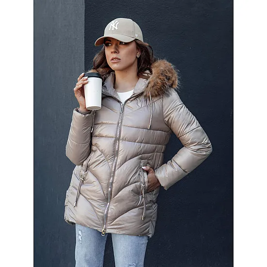Moteriška žieminė rusva striukė Jessica Moteriškos striukės