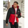 Men's black/red winter jacket Molix Winter jackets