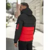 Men's black/red winter jacket Molix Winter jackets