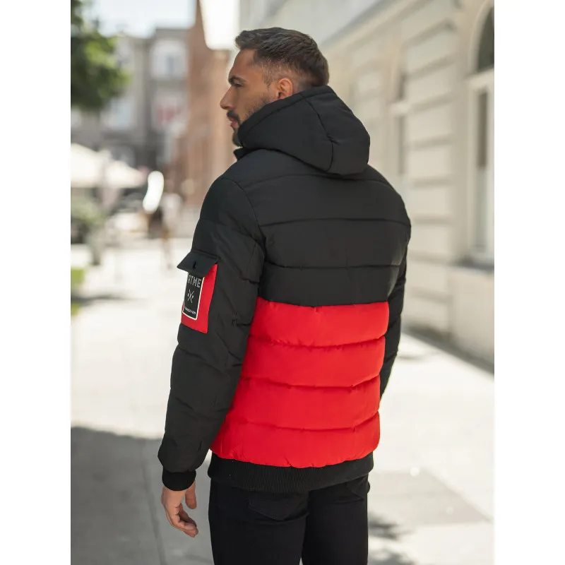 Men's black/red winter jacket Molix Winter jackets