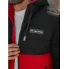 Men's black/red winter jacket Molix Winter jackets