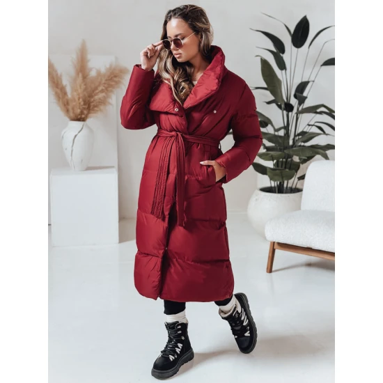 Moteriška bordo dygsniuota striukė Favi Moteriškos striukės