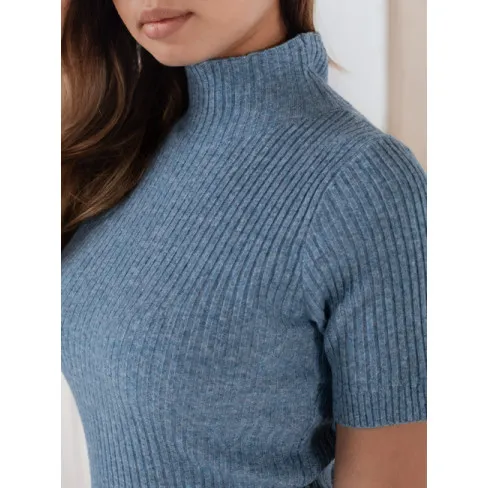 Niebieski sweter damski Bela Swetry damskie
