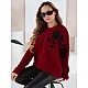Women's burgundy jumper Daga Women's sweaters