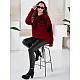 Women's burgundy jumper Daga Women's sweaters
