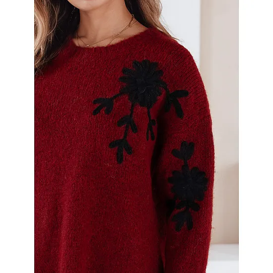 Women's burgundy jumper Daga Women's sweaters