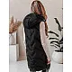 Women's black long waistcoat Lino Women's waistcoats